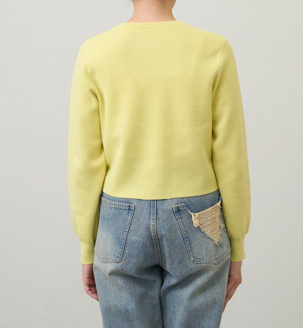  「コットンニットショートカーディガン」|カーディガン|