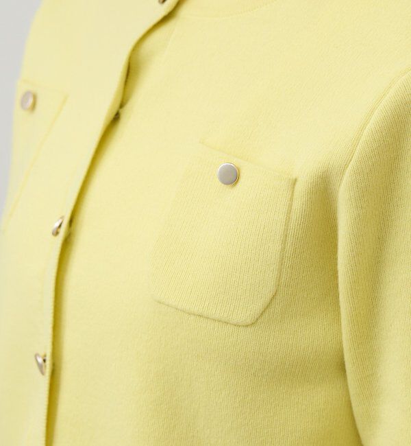  「コットンニットショートカーディガン」|カーディガン|