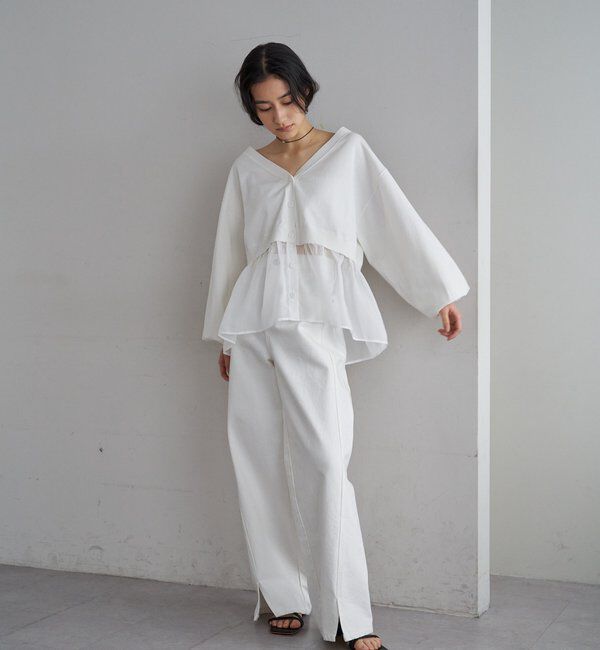  「【26SS予約】シアードッキングカーディガン」|カーディガン|