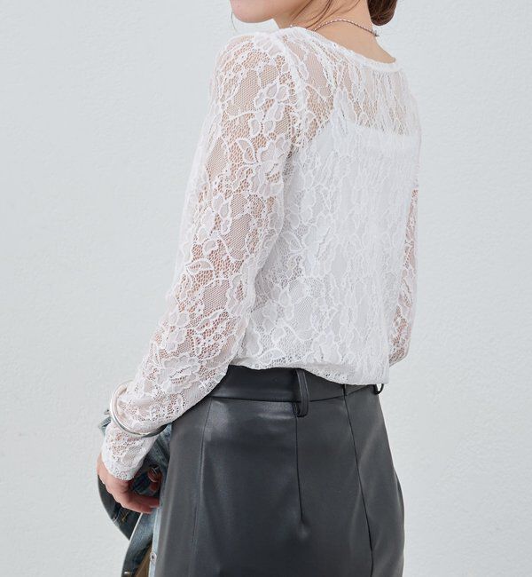  「レースプルオーバー」|Tシャツ・カットソー|