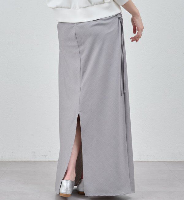  「【26SS予約】サイドギャザースカート」|スカート|