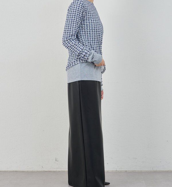  「【26SS予約】レースチェックプルオーバー」|Tシャツ・カットソー|