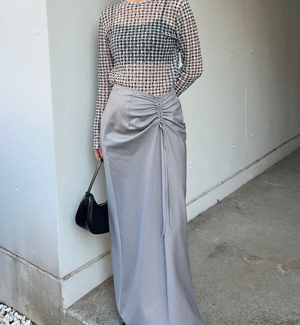  「【26SS予約】レースチェックプルオーバー」|Tシャツ・カットソー|