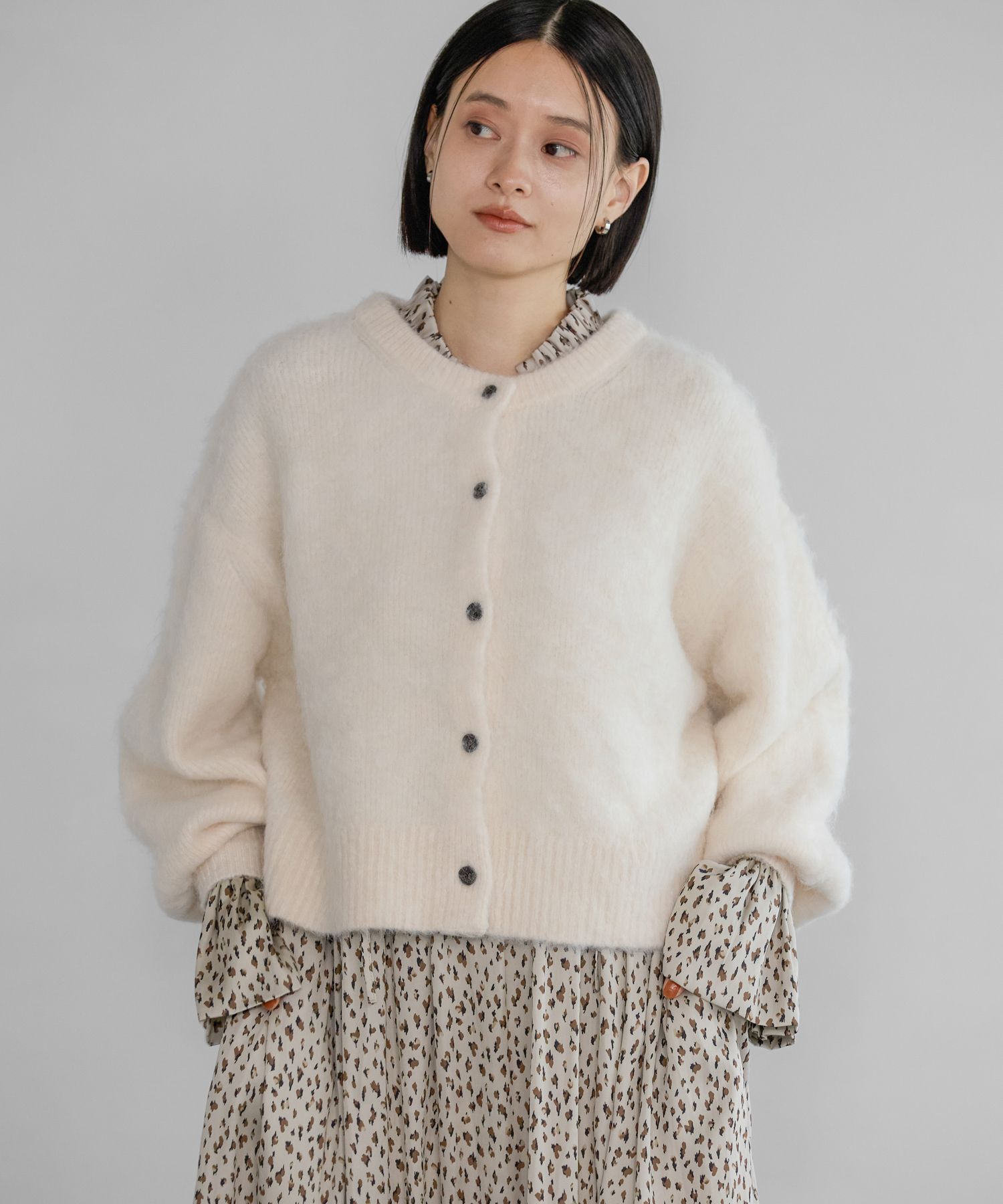 A part by 「5G2WAYクルーカーディガン」|ニット・セーター|