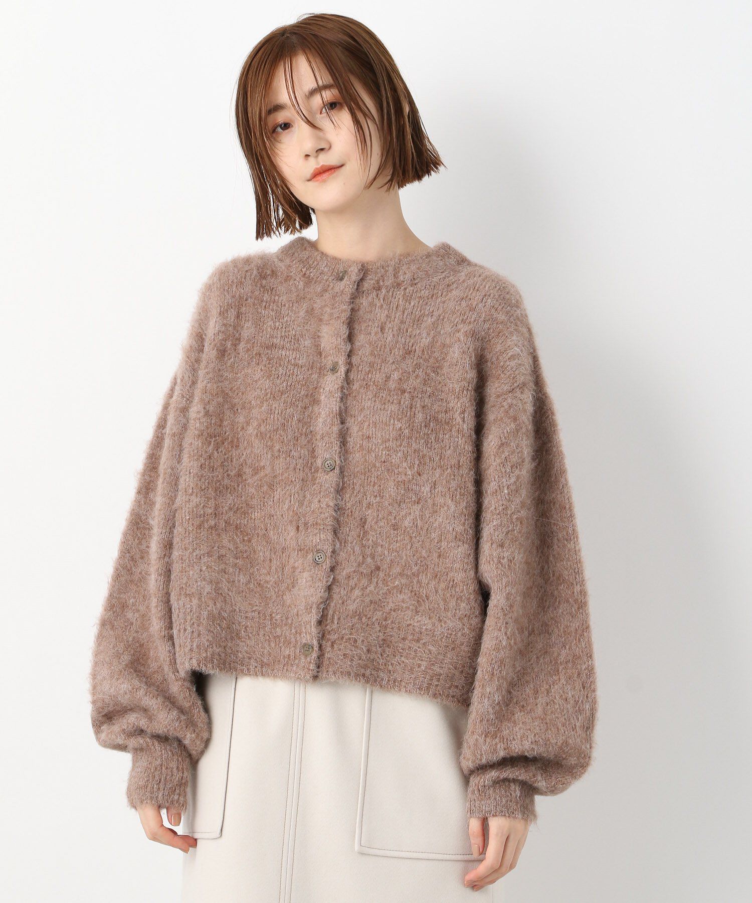 A part by 「5G2WAYクルーカーディガン」|ニット・セーター|