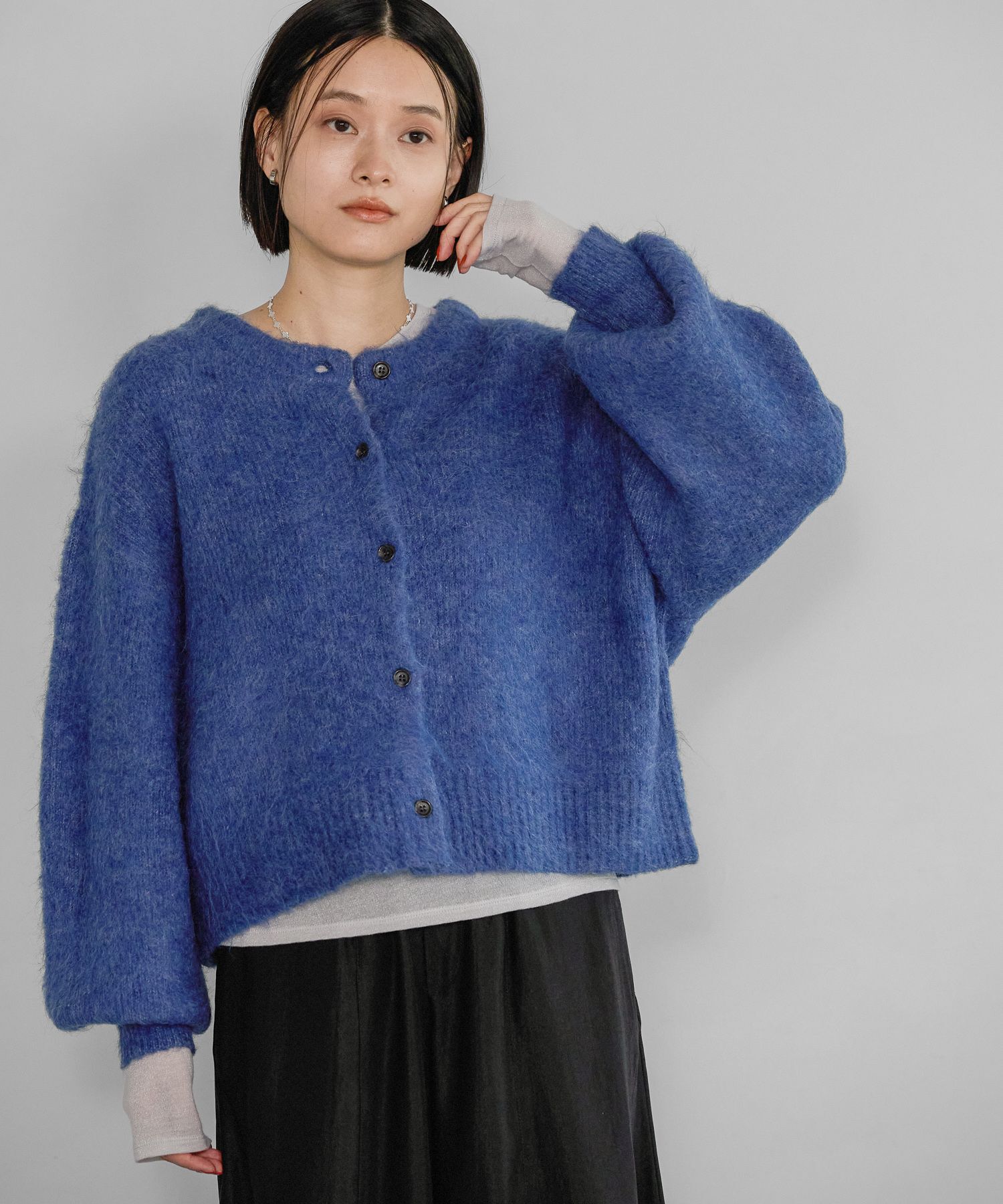 A part by 「5G2WAYクルーカーディガン」|ニット・セーター|