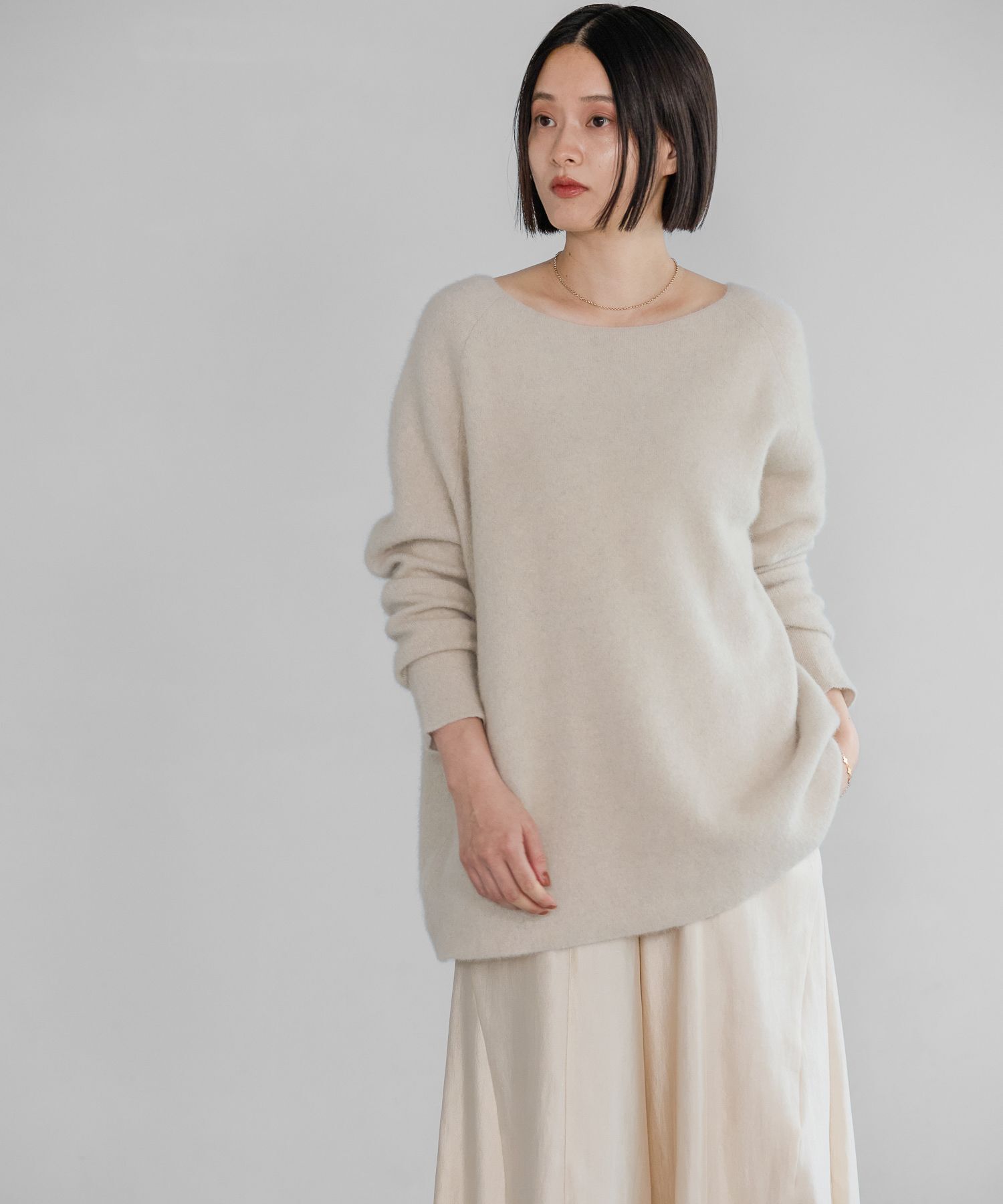 A part by 「CNラクーンコン2WAYニットプルオーバー」|ニット・セーター|