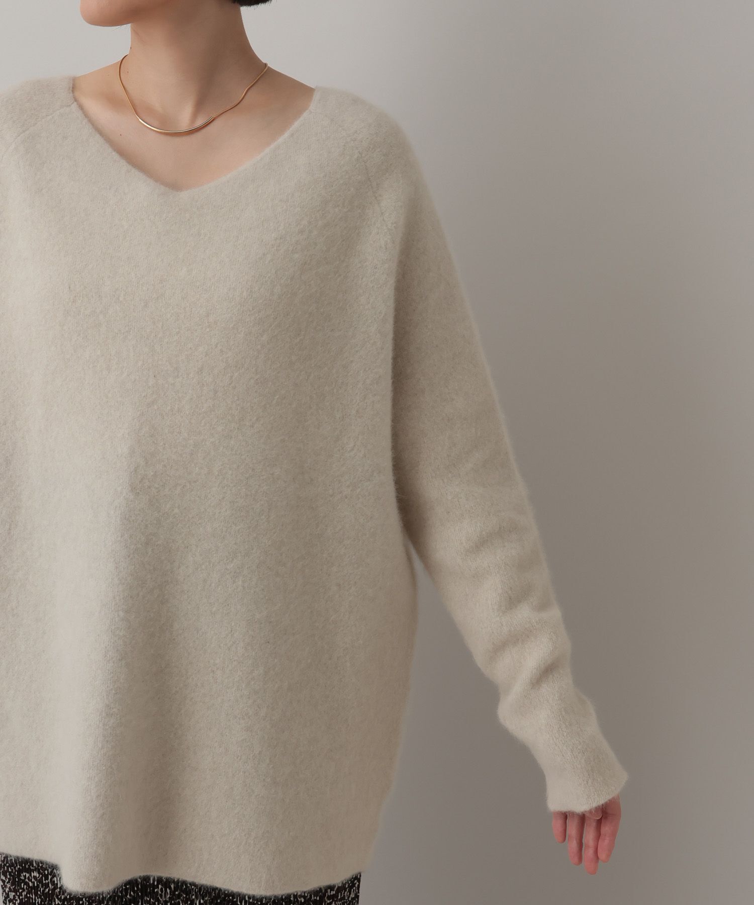 A part by 「CNラクーンコン2WAYニットプルオーバー」|ニット・セーター|