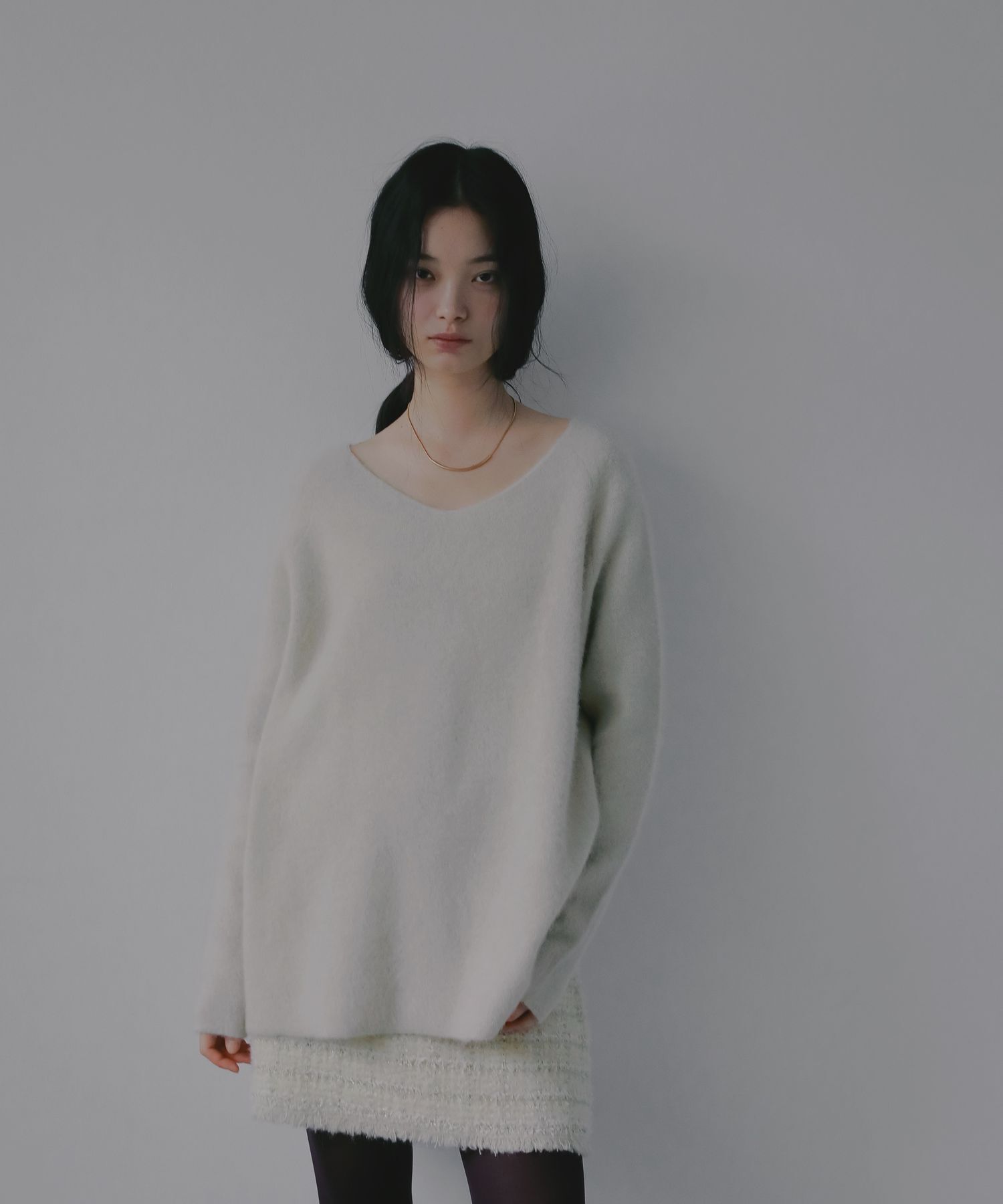 A part by 「CNラクーンコン2WAYニットプルオーバー」|ニット・セーター|