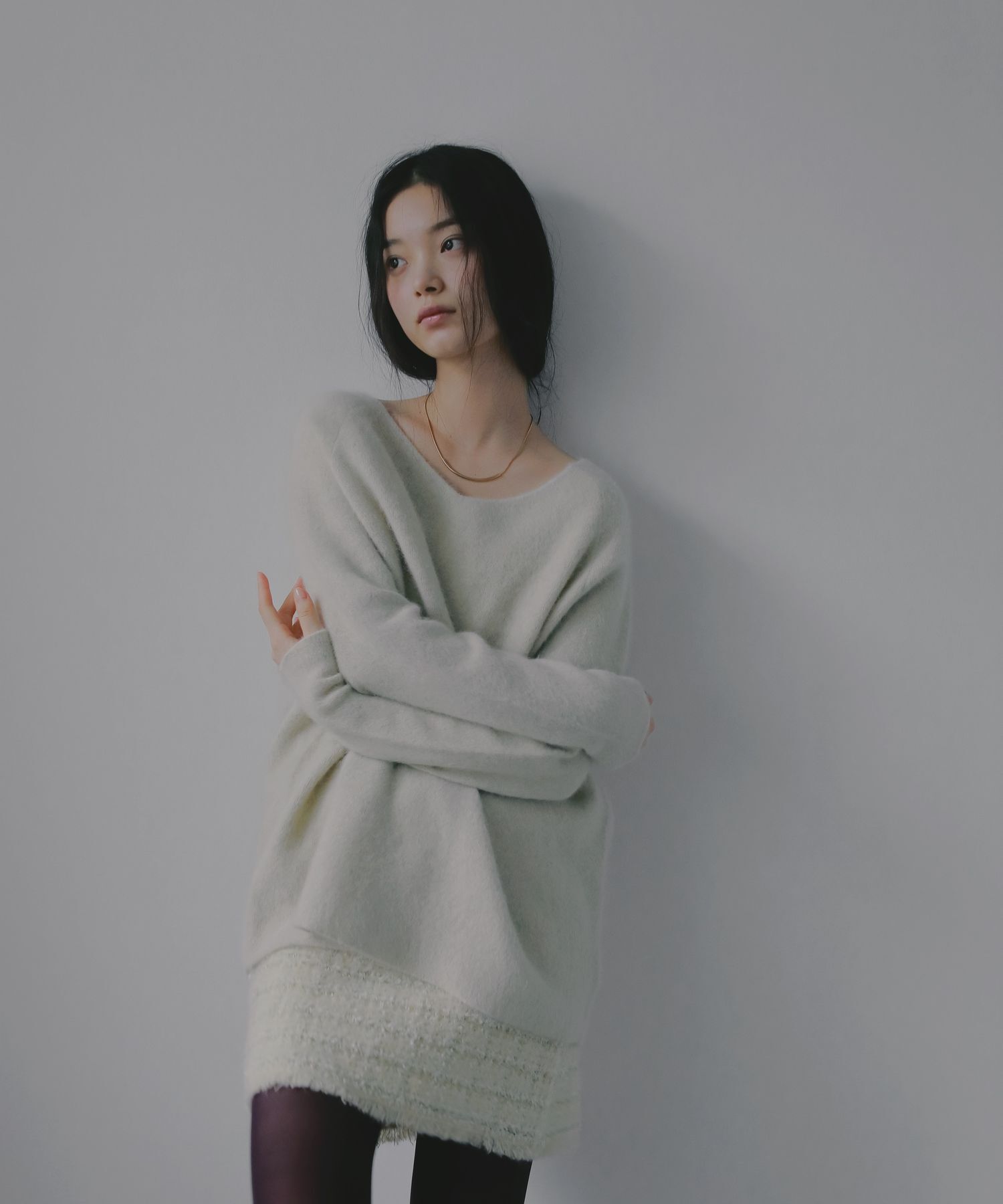 A part by 「CNラクーンコン2WAYニットプルオーバー」|ニット・セーター|