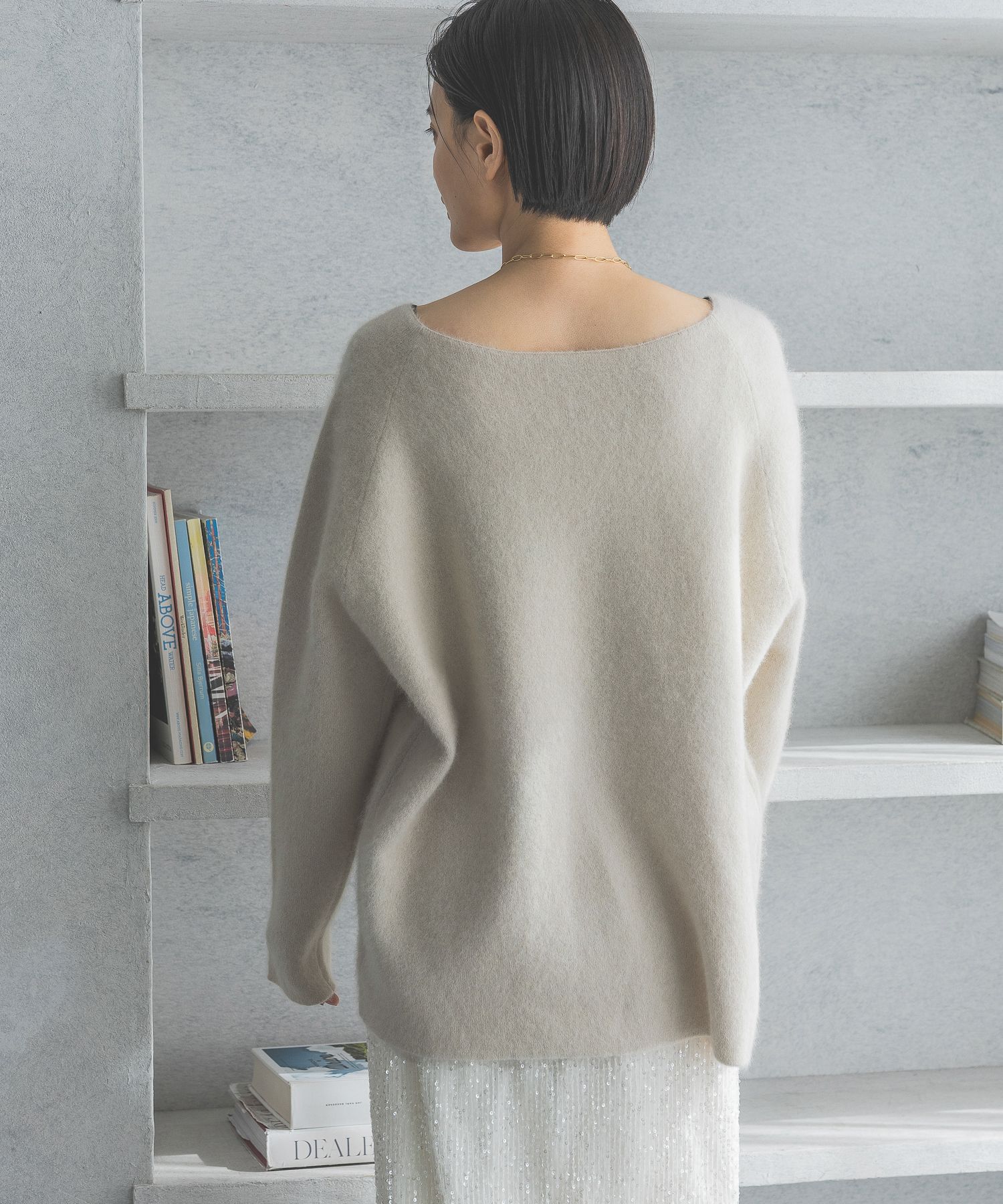 A part by 「CNラクーンコン2WAYニットプルオーバー」|ニット・セーター|