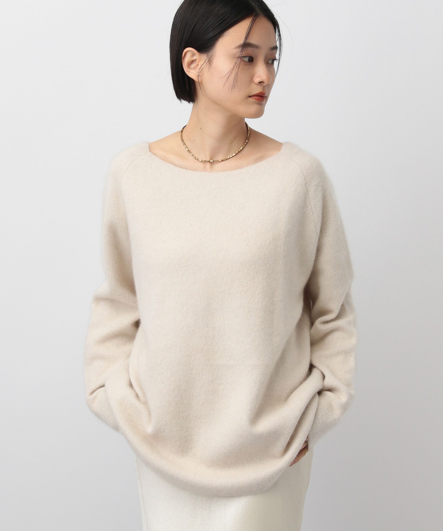 A part by 「CNラクーンコン2WAYニットプルオーバー」|ニット・セーター|