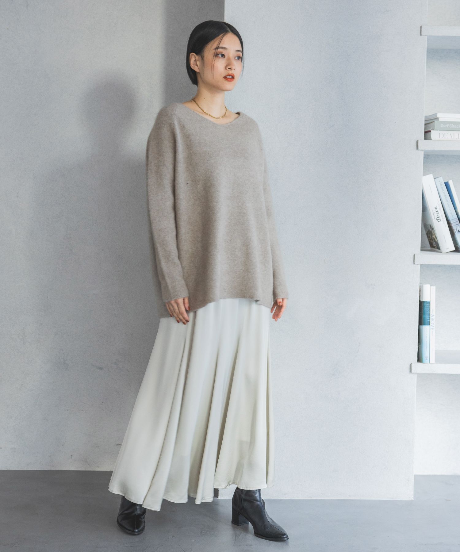 A part by 「CNラクーンコン2WAYニットプルオーバー」|ニット・セーター|