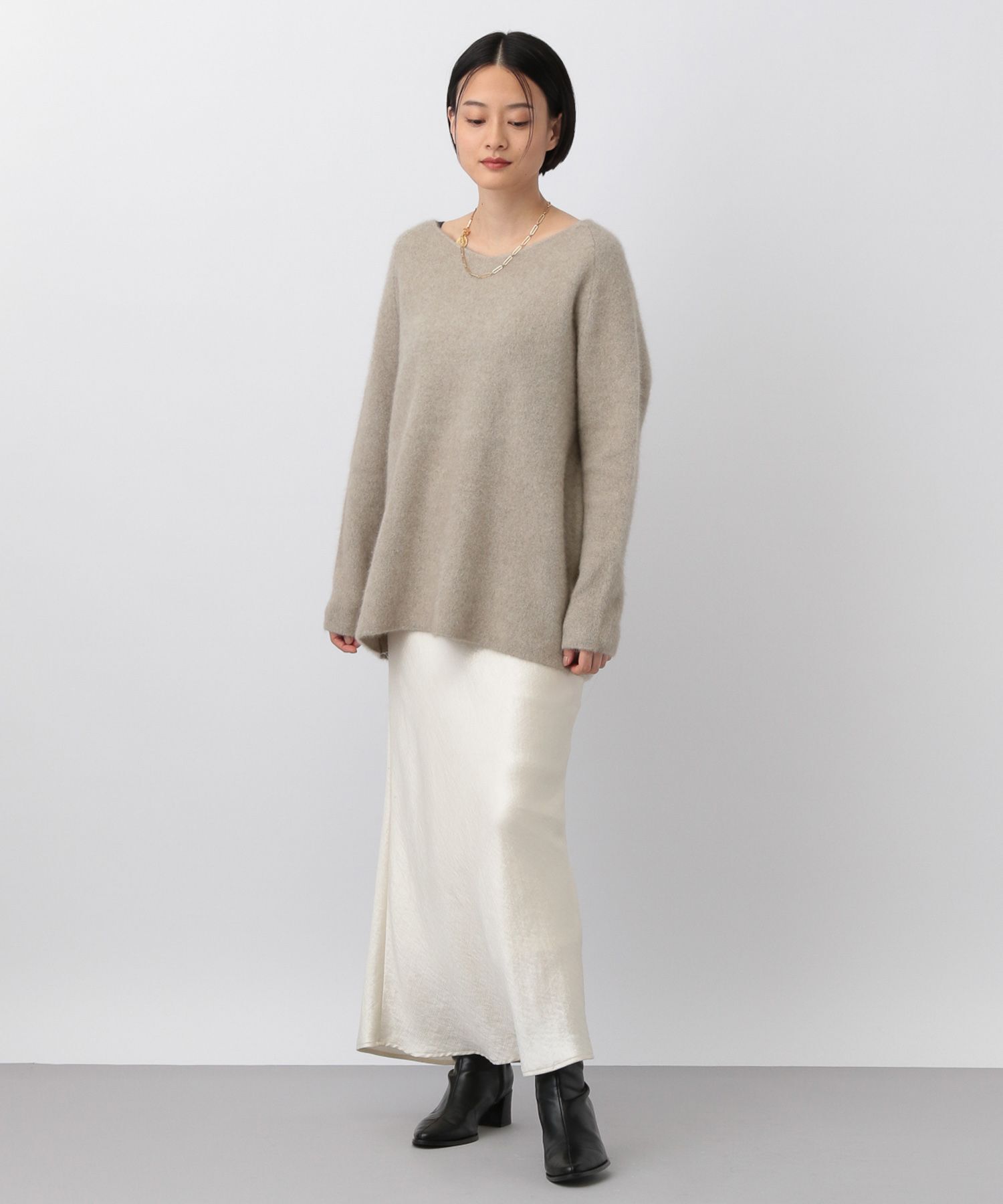 A part by 「CNラクーンコン2WAYニットプルオーバー」|ニット・セーター|