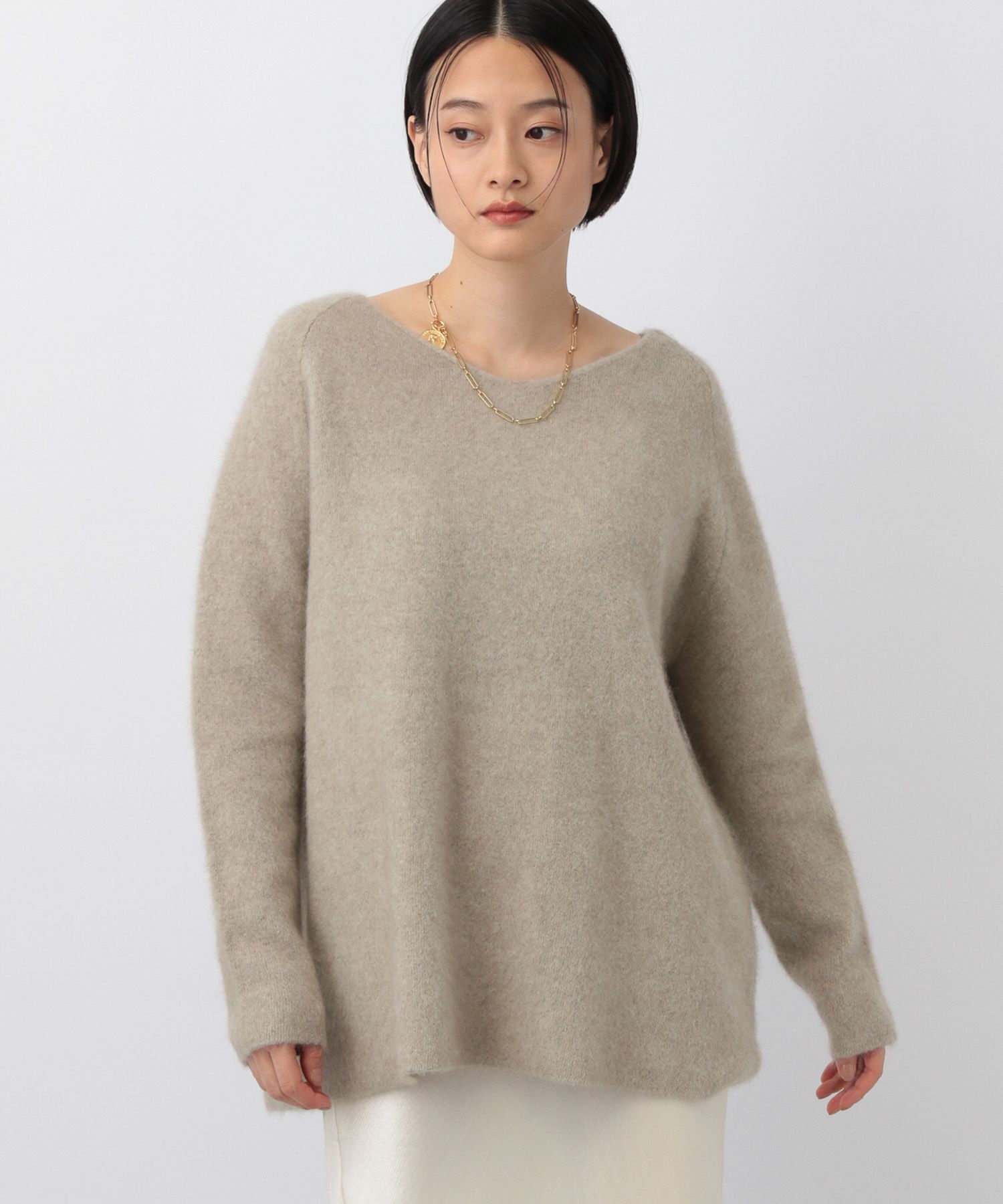 A part by 「CNラクーンコン2WAYニットプルオーバー」|ニット・セーター|