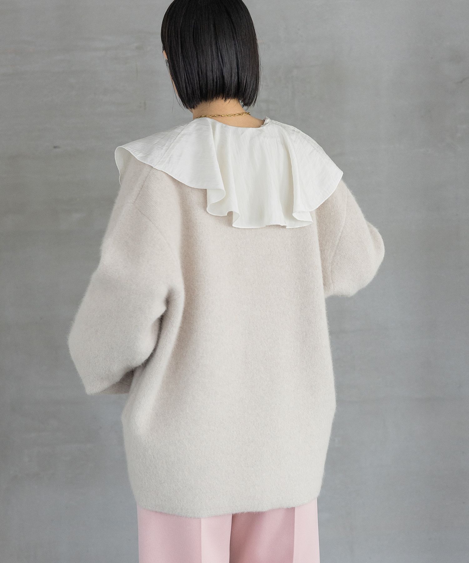 A part by 「CNラクーンコンVカーディガン」|ニット・セーター|