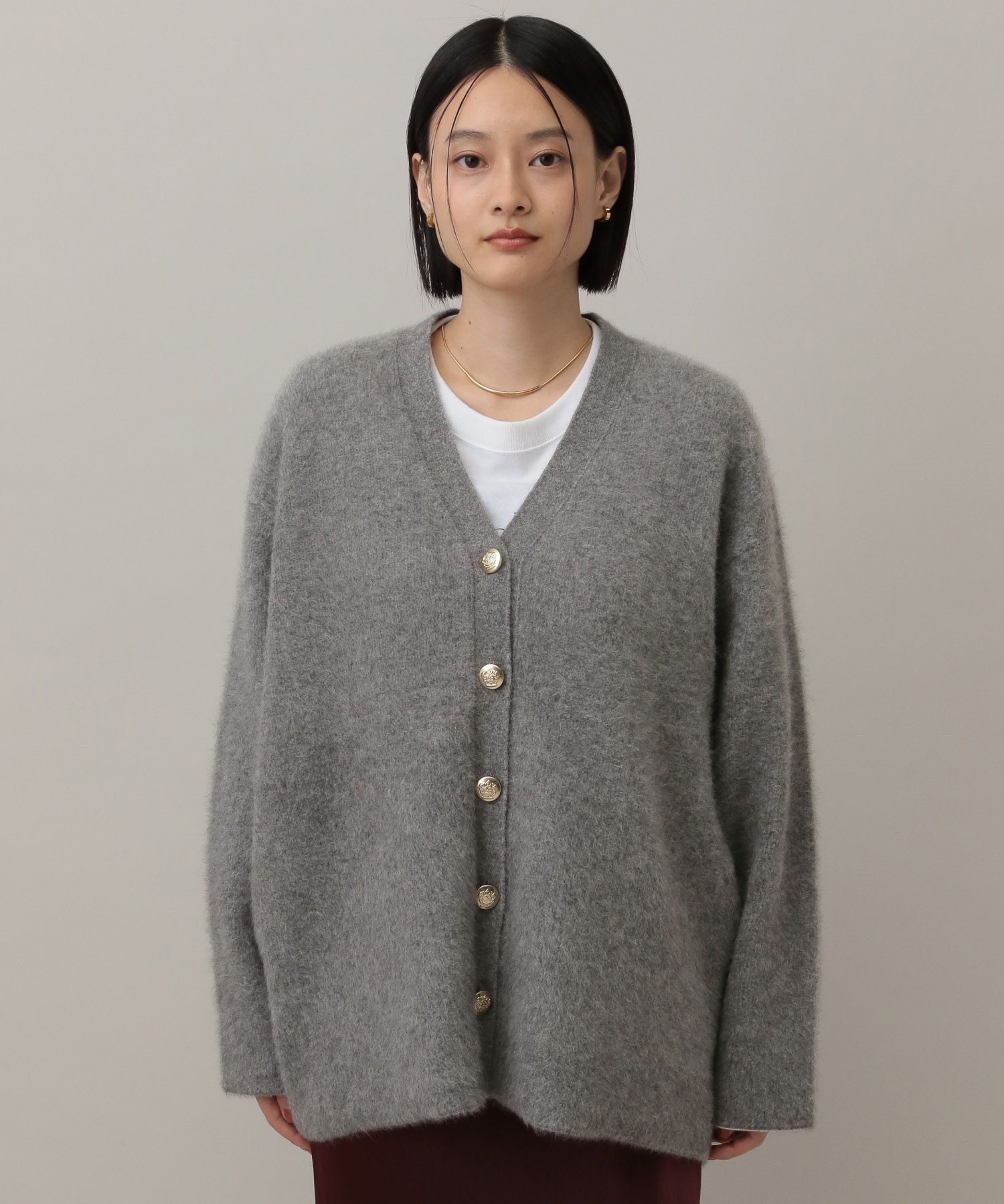 A part by 「CNラクーンコンVカーディガン」|ニット・セーター|