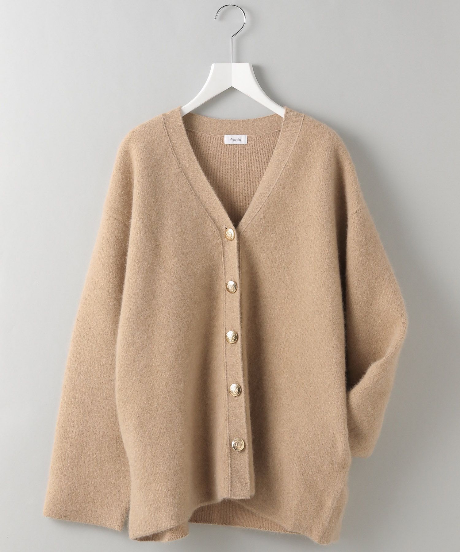 A part by 「CNラクーンコンVカーディガン」|ニット・セーター|