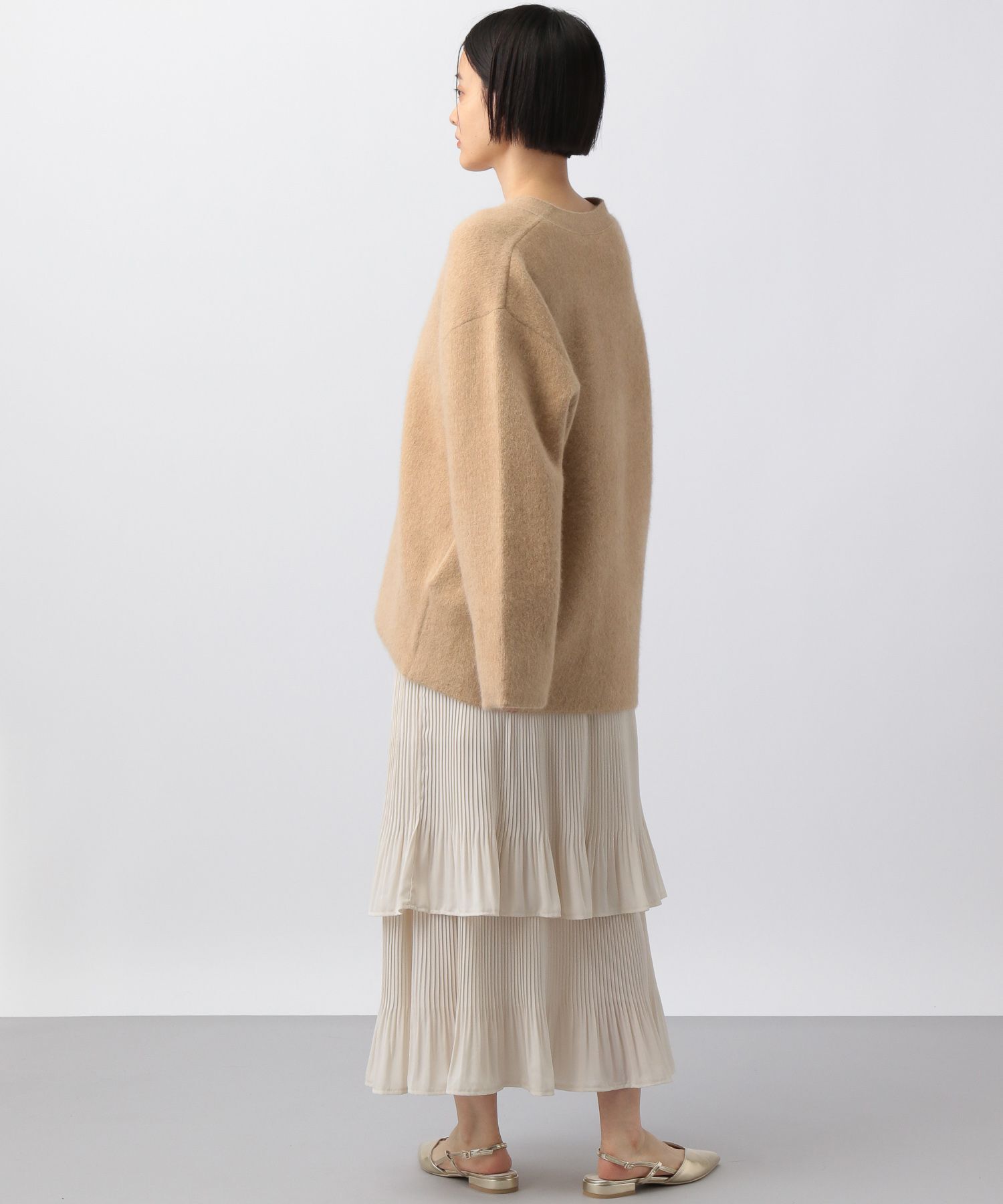 A part by 「CNラクーンコンVカーディガン」|ニット・セーター|