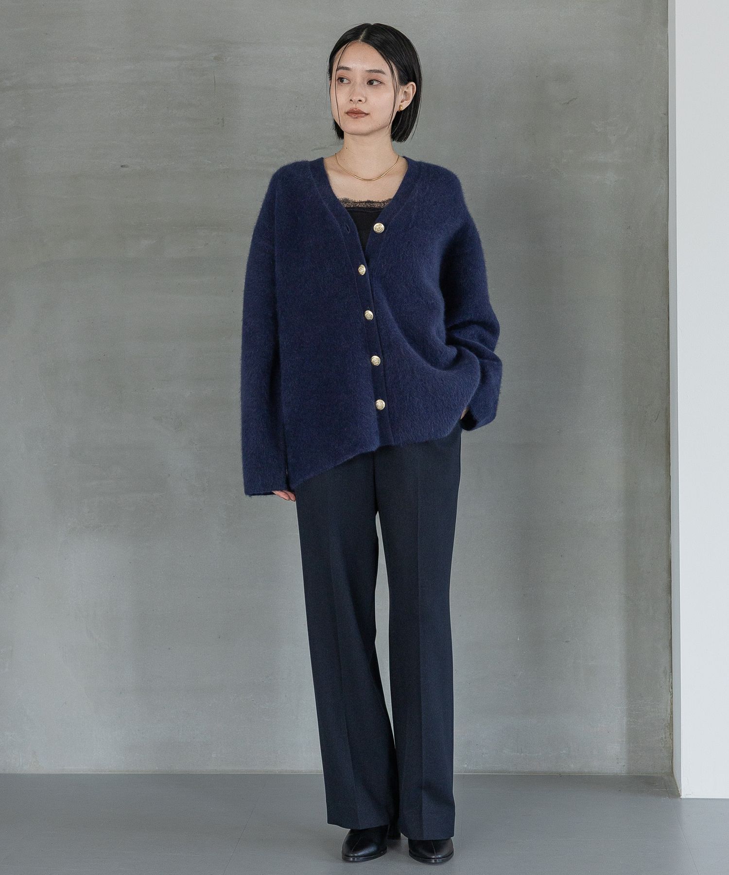 A part by 「CNラクーンコンVカーディガン」|ニット・セーター|