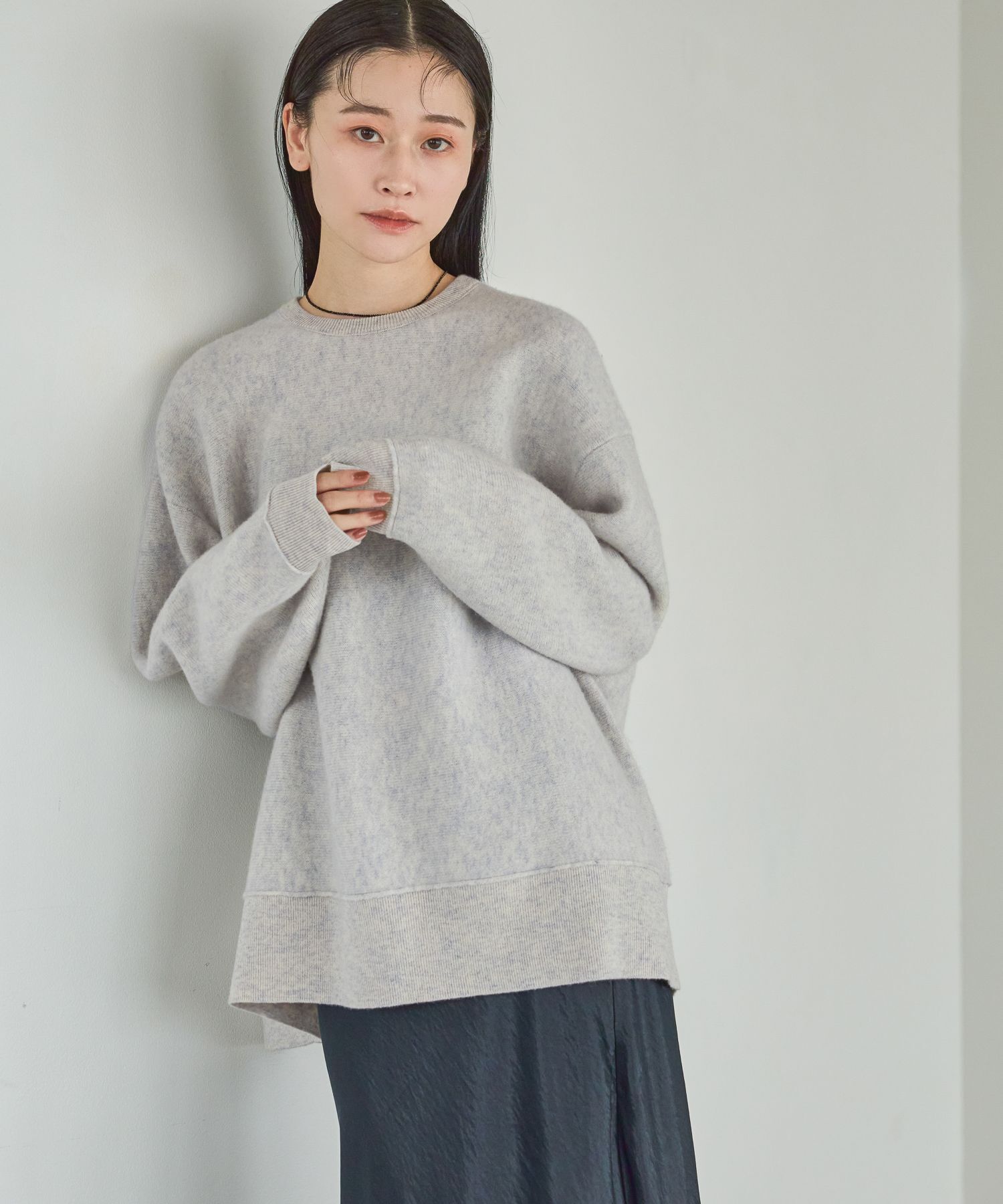 A part by 「 スポンディッシュＷユルプルオーバー」|ニット・セーター|