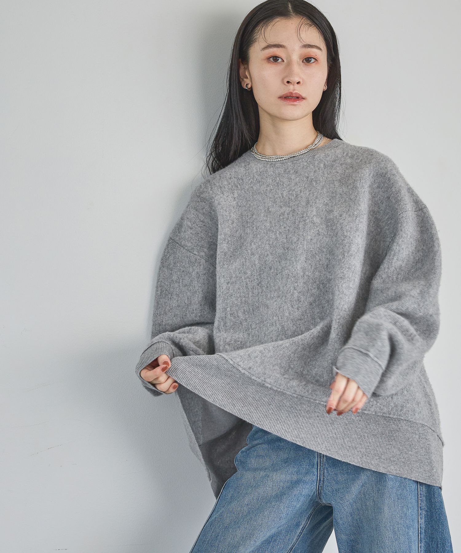 A part by 「 スポンディッシュＷユルプルオーバー」|ニット・セーター|