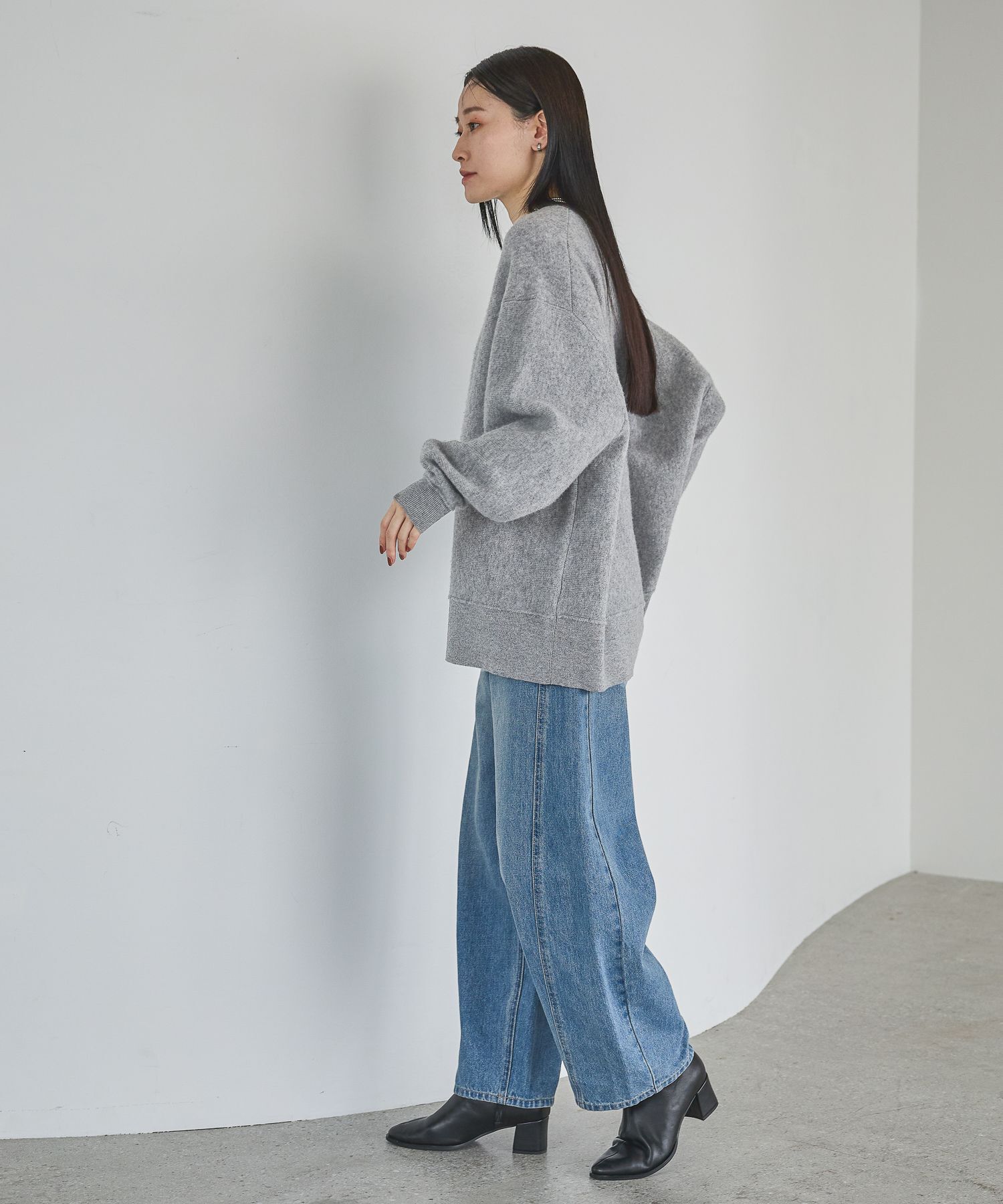 A part by 「 スポンディッシュＷユルプルオーバー」|ニット・セーター|