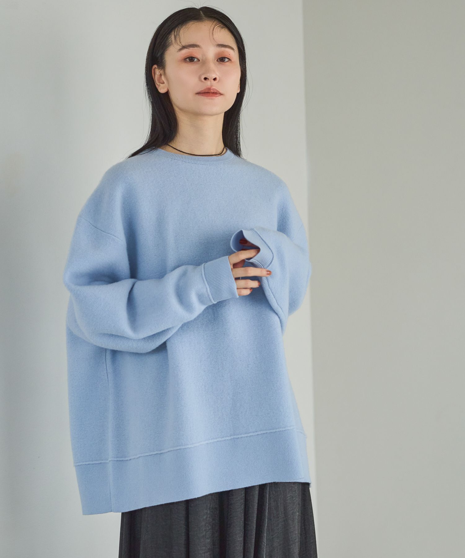 A part by 「 スポンディッシュＷユルプルオーバー」|ニット・セーター|