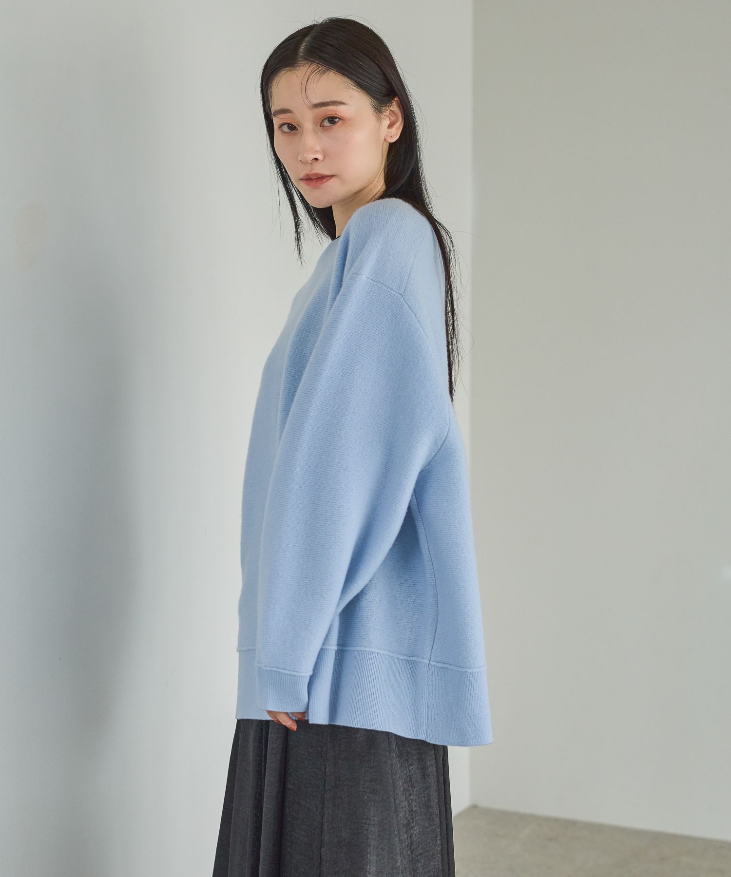 A part by 「 スポンディッシュＷユルプルオーバー」|ニット・セーター|