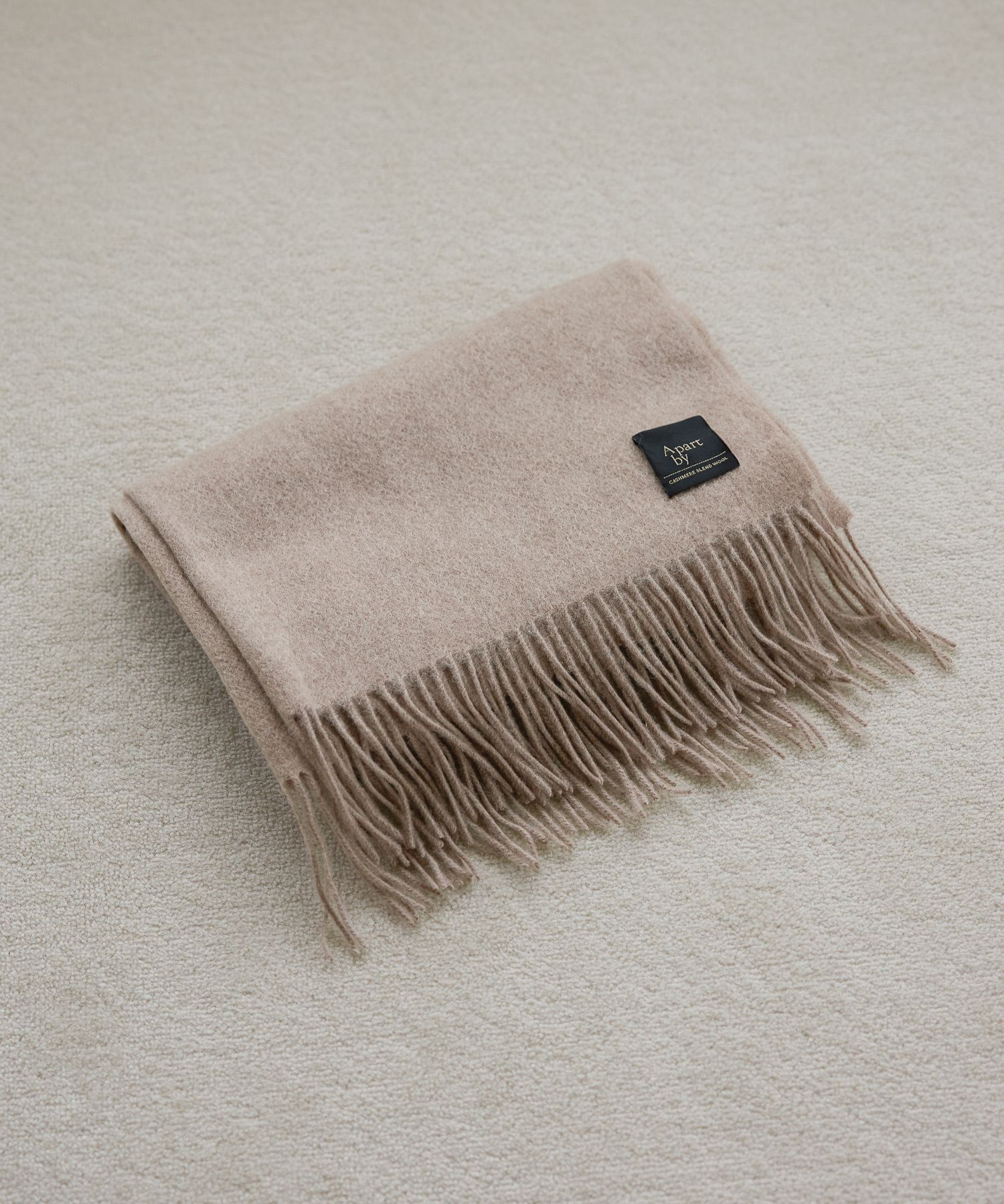 A part by 「カシミヤコンウールストール」|ストール|ベージュ
