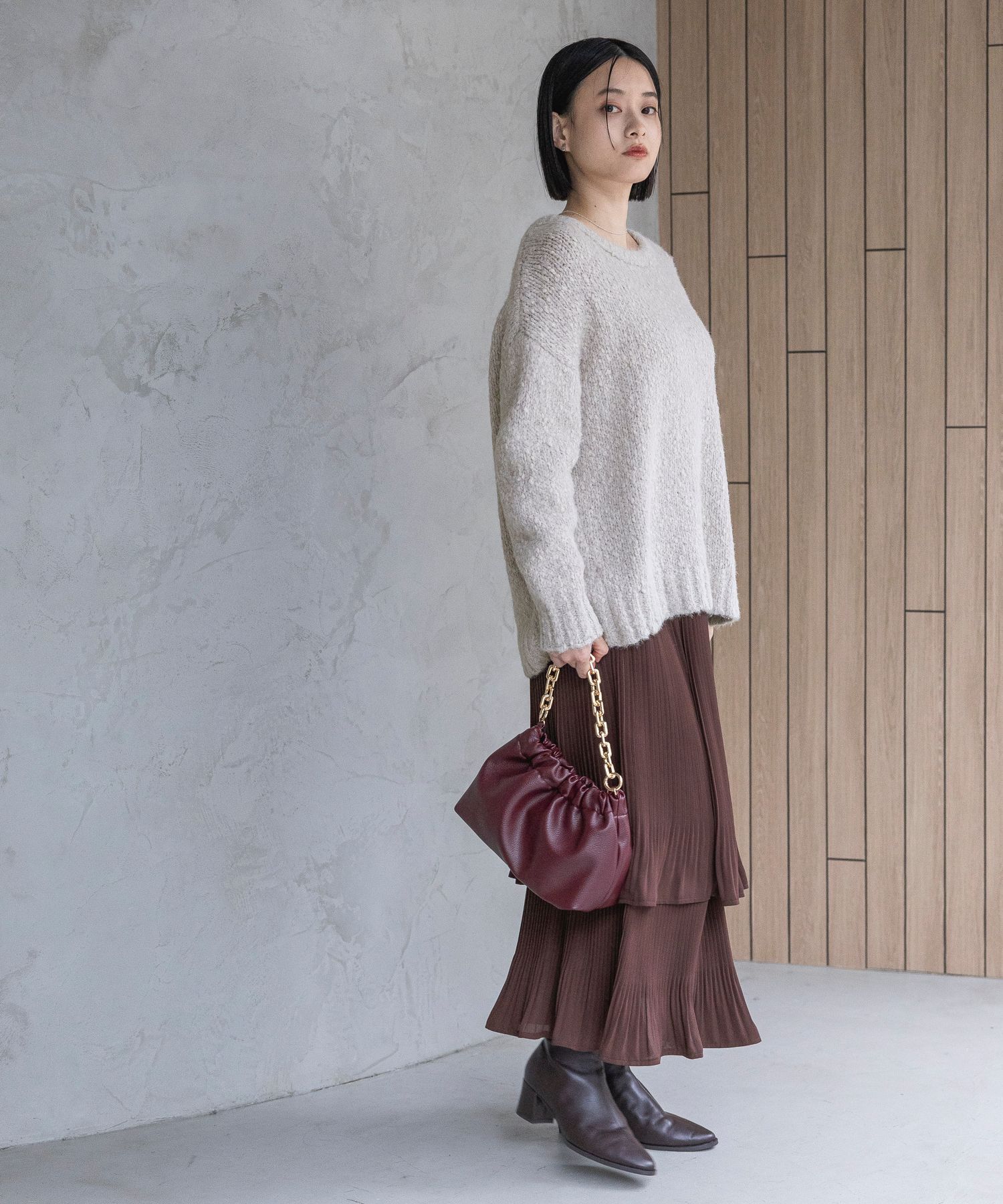 A part by 「フェザールーズニットプルオーバー」|ニット・セーター|