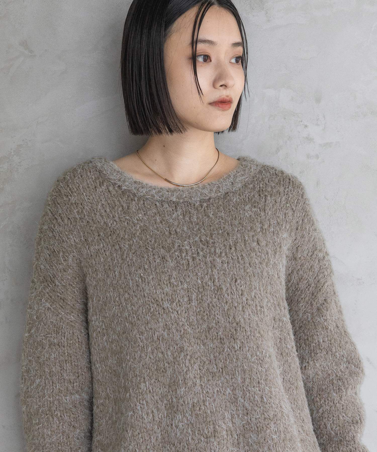 A part by 「フェザールーズニットプルオーバー」|ニット・セーター|