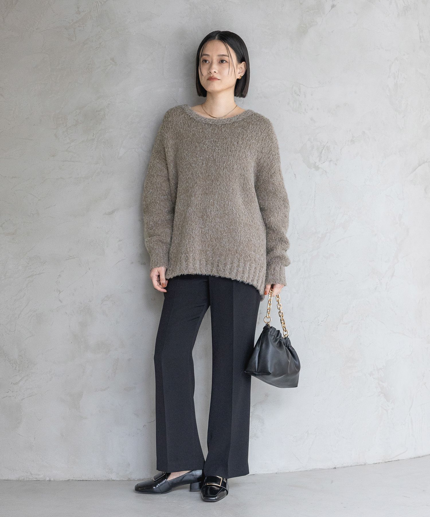 A part by 「フェザールーズニットプルオーバー」|ニット・セーター|