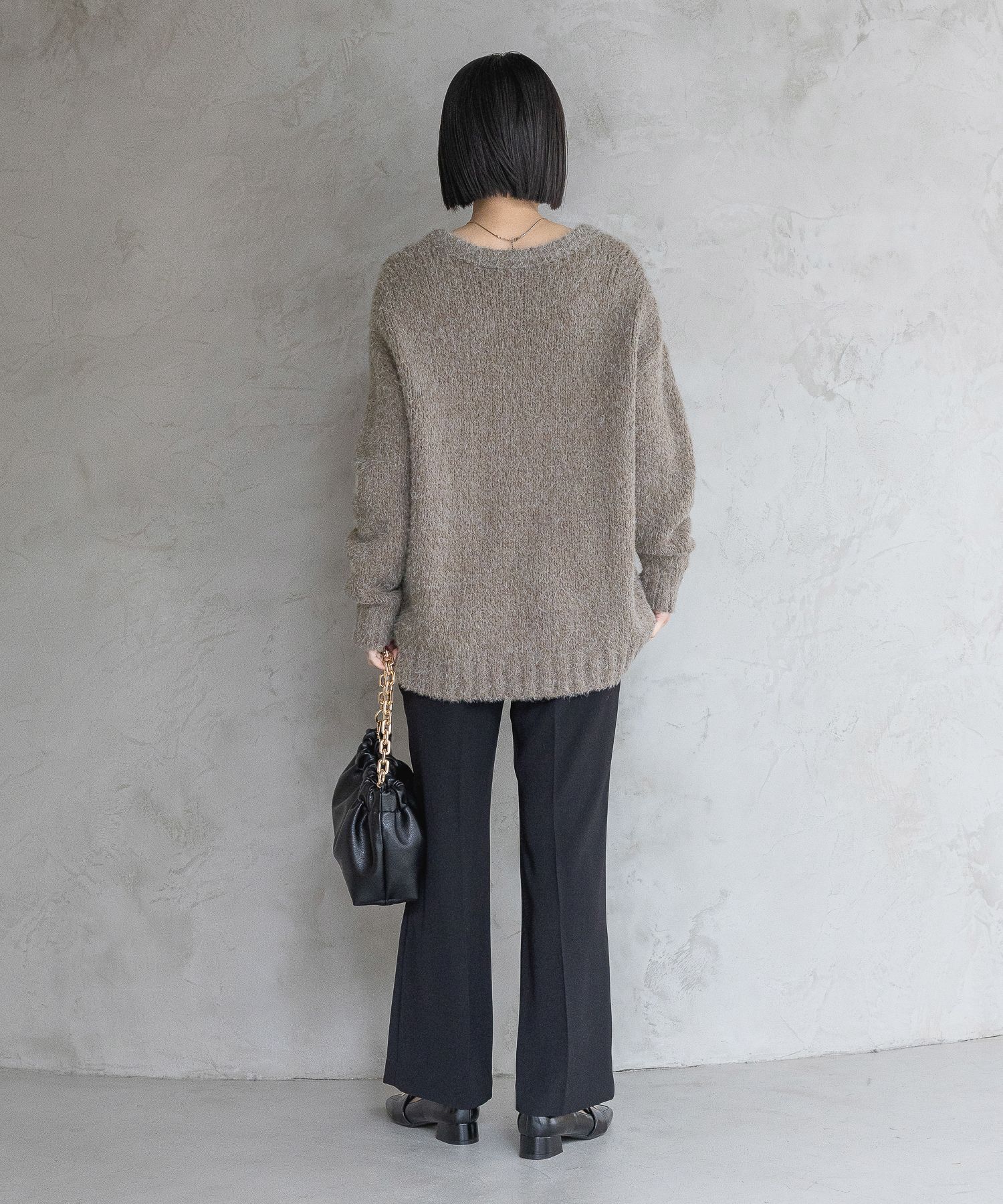 A part by 「フェザールーズニットプルオーバー」|ニット・セーター|