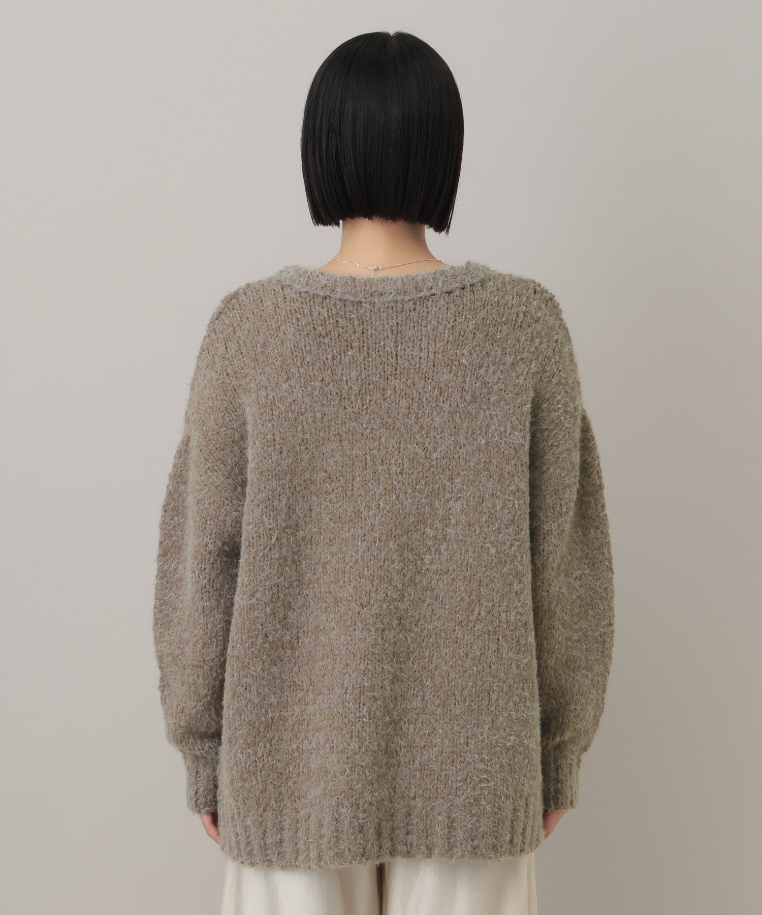 A part by 「フェザールーズニットプルオーバー」|ニット・セーター|