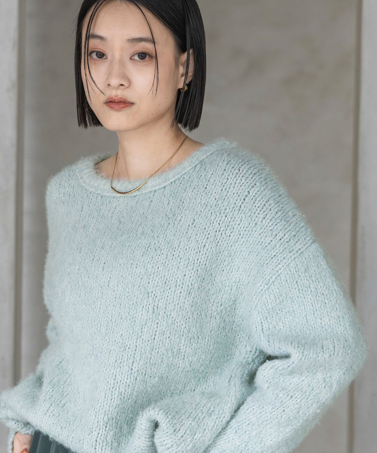 A part by 「フェザールーズニットプルオーバー」|ニット・セーター|