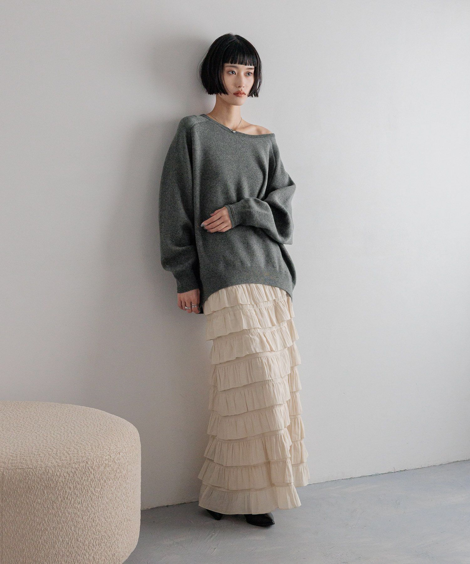 LOWRYS FARM「フリルスカート」|スカート|