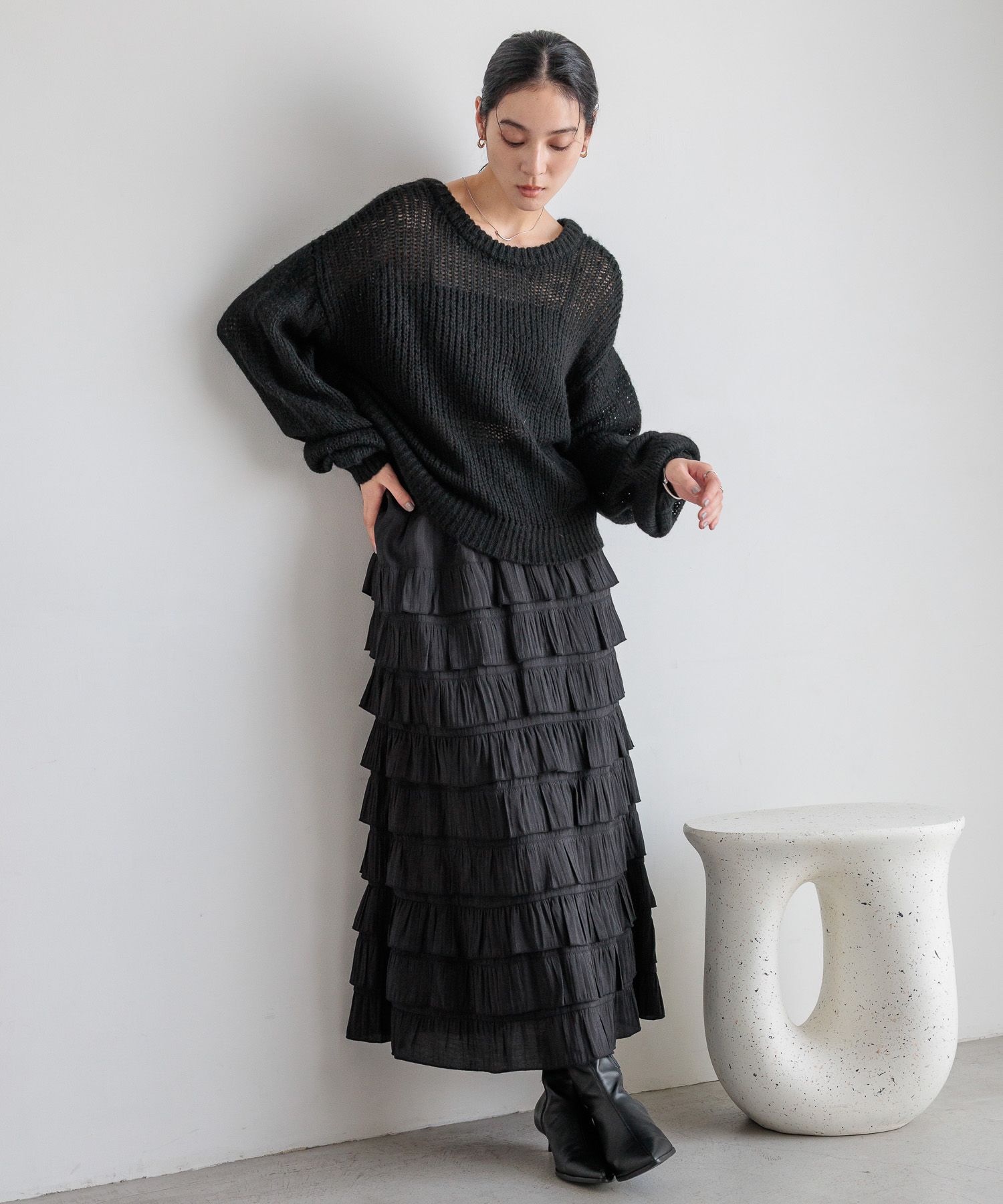 LOWRYS FARM「フリルスカート」|スカート|