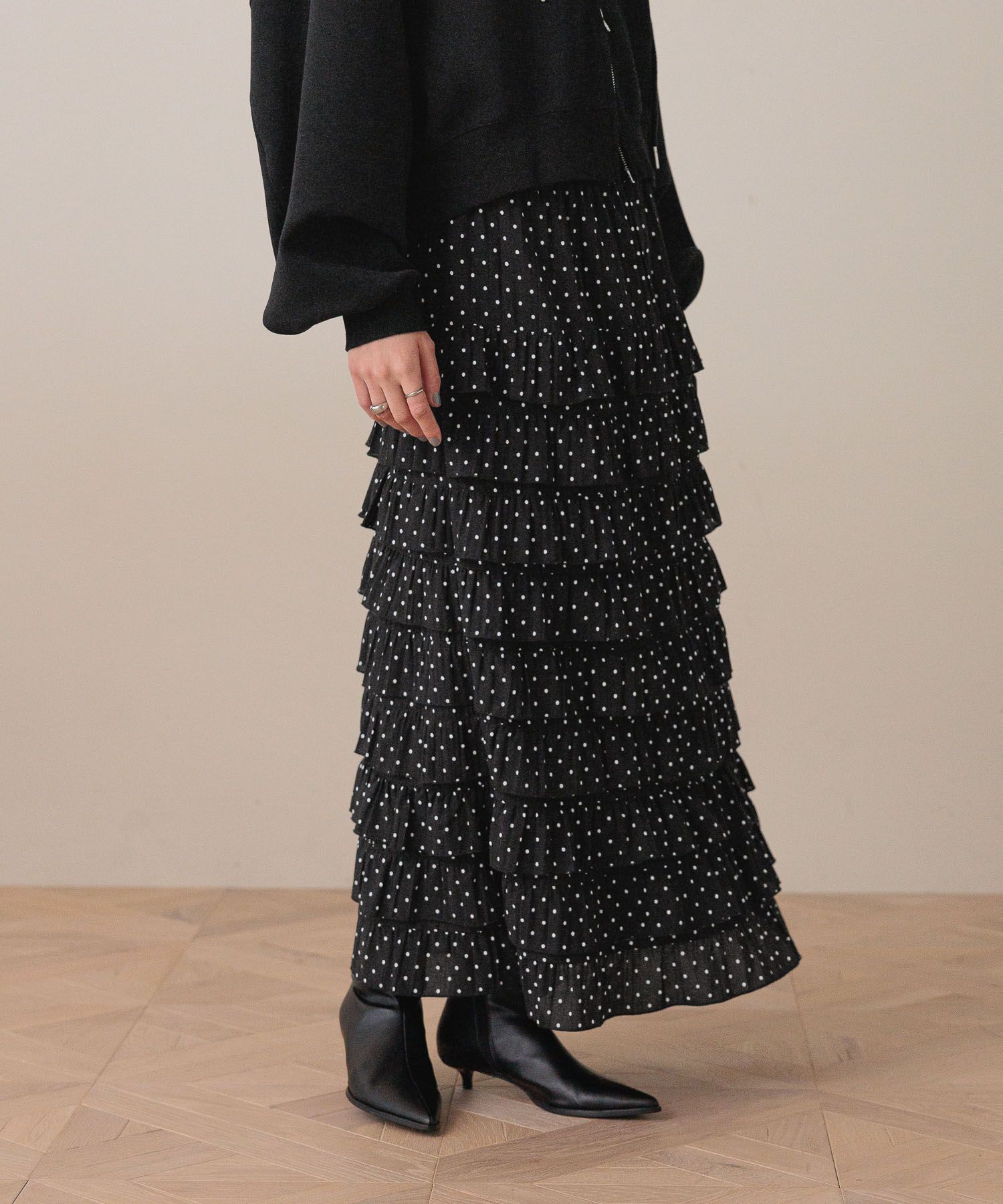 LOWRYS FARM「フリルスカート」|スカート|ﾄﾞｯﾄ