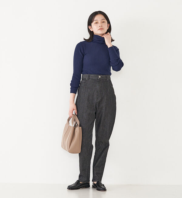 collex「タートルリブプルオーバー」|ニット・セーター|