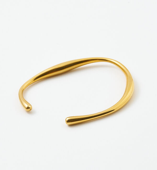 collex「【dignif】【金属アレルギー対応】ウェーブバングル」|ブレスレット・バングル|