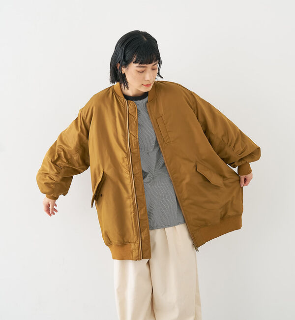 collex「ナイロンツイル中綿ブルゾン」|ブルゾン・スタジャン|