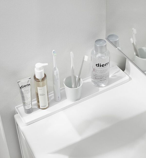 collex「【tower/タワー】洗面台隙間トレー 小物置き ちょい置きラック」|その他|
