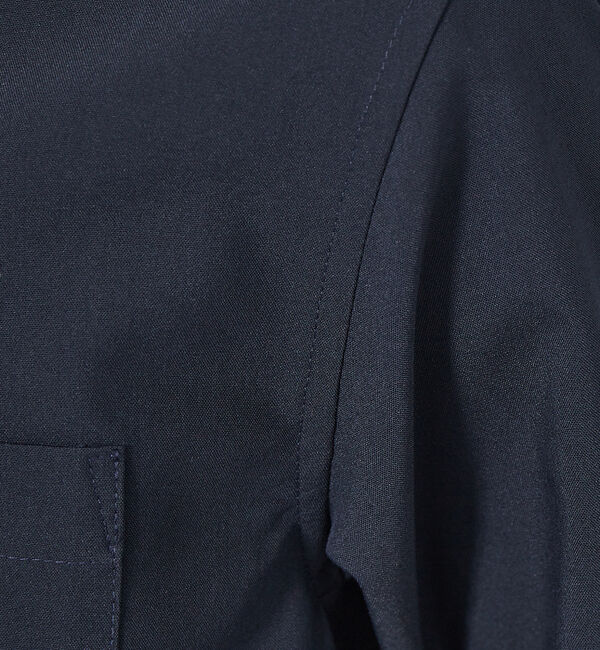 ABAHOUSE「【定番】ストレッチ ノーカラー Vネック シャツ」|シャツ・ブラウス|