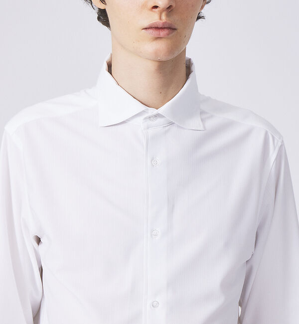 ABAHOUSE「【Confeel】吸水速乾 長袖 シャツ」|シャツ・ブラウス|