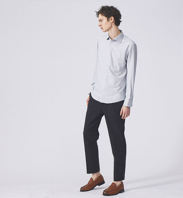 ABAHOUSE「【Confeel】吸水速乾 長袖 シャツ」|シャツ・ブラウス|