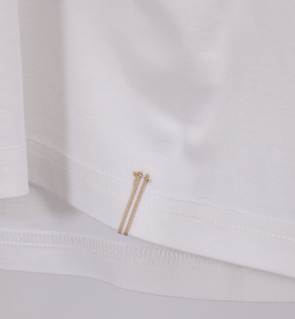 ABAHOUSE「【クルーネック】ストレッチ ポンチ 半袖Tシャツ」|Tシャツ・カットソー|