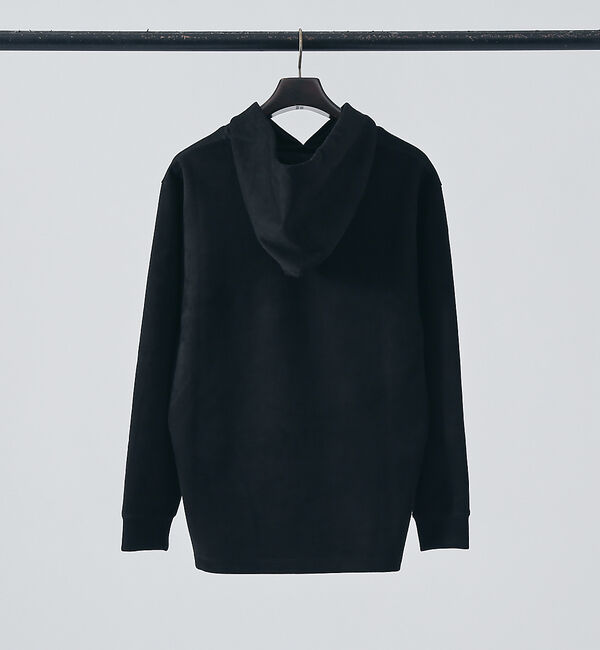 ABAHOUSE「【ネオスエード】ポンチ ロゴ刺繍 プルオーバー パーカー」|パーカー|