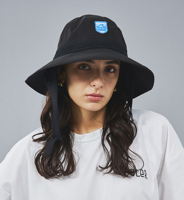 ABAHOUSE「【POLeR/ポーラー】2WAY SURF HAT」|その他|ブラック