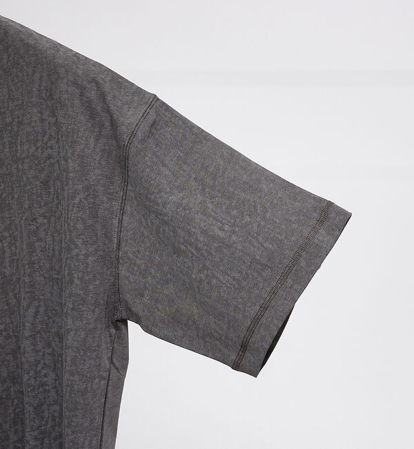 ABAHOUSE「【ヴィンテージ風】ピグメントプリント　刺繍Tシャツ」|Tシャツ・カットソー|